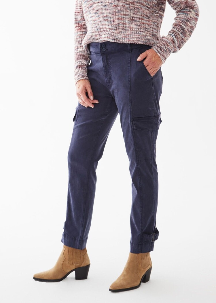 French Dressing Jeans Fdj Olivia Cargo Straight Ankle pant 2343781