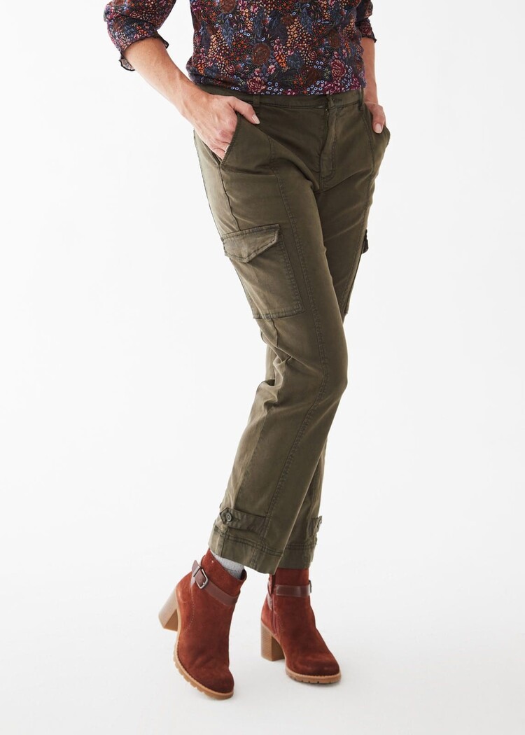 French Dressing Jeans Fdj Olivia Cargo Straight Ankle pant 2343781