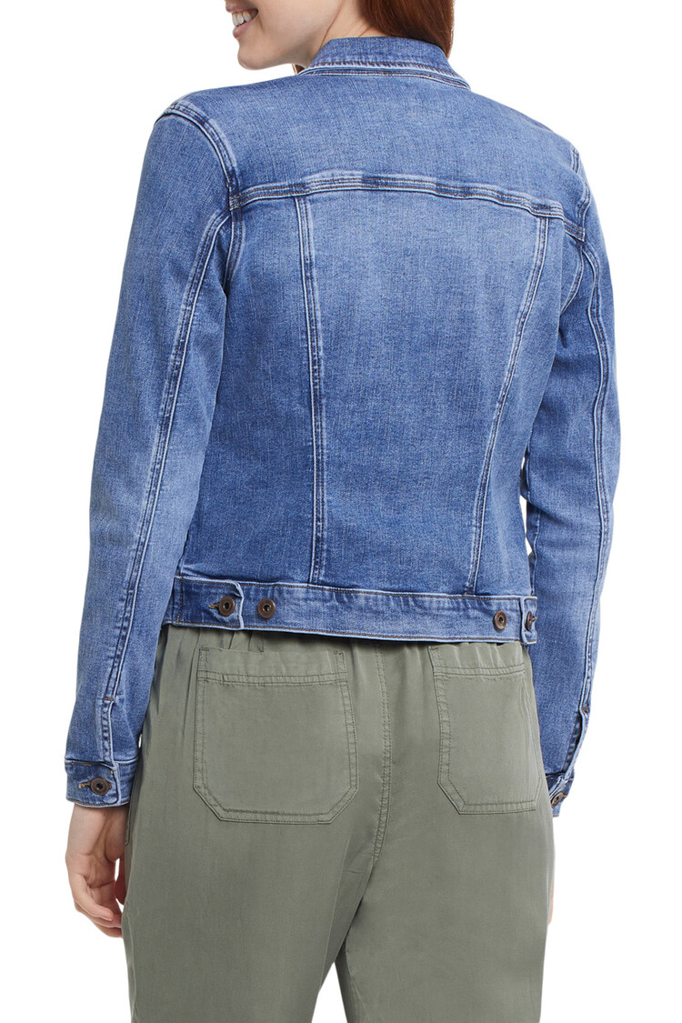 Tribal Tribal 7574O Classic Denim Jacket with Pockets
