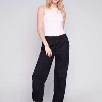 Charlie B Charlie B C5498 Parachute Pants with Pockets