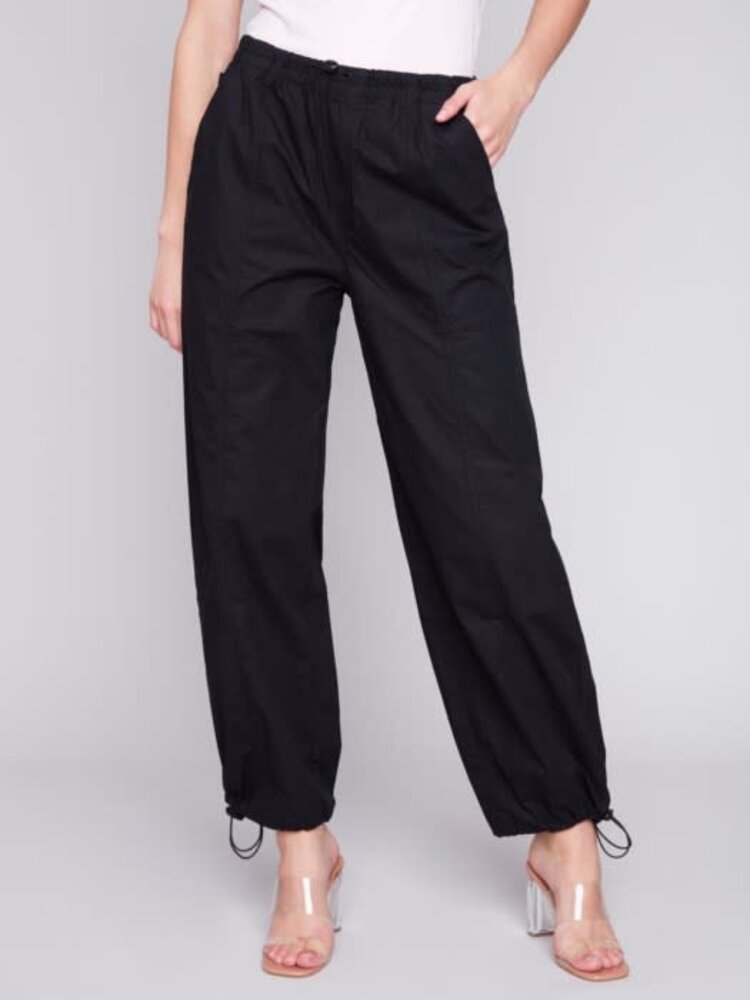 Charlie B Charlie B C5498 Parachute Pants with Pockets