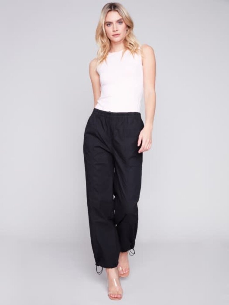 Charlie B Charlie B C5498 Parachute Pants with Pockets