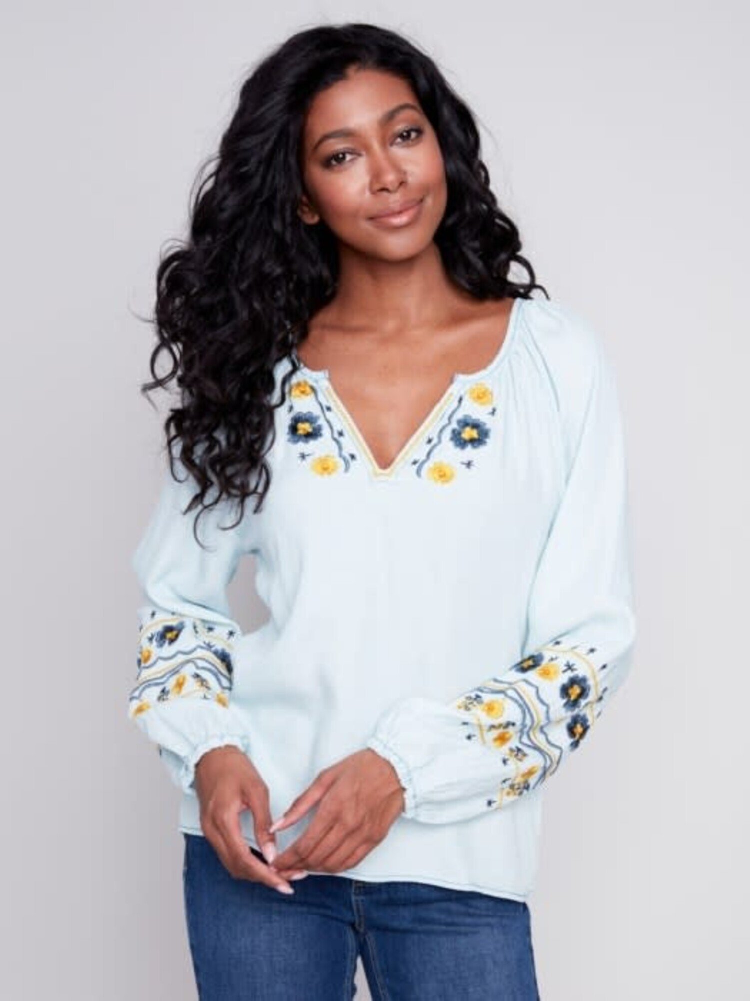 Charley Embroidered Blouse