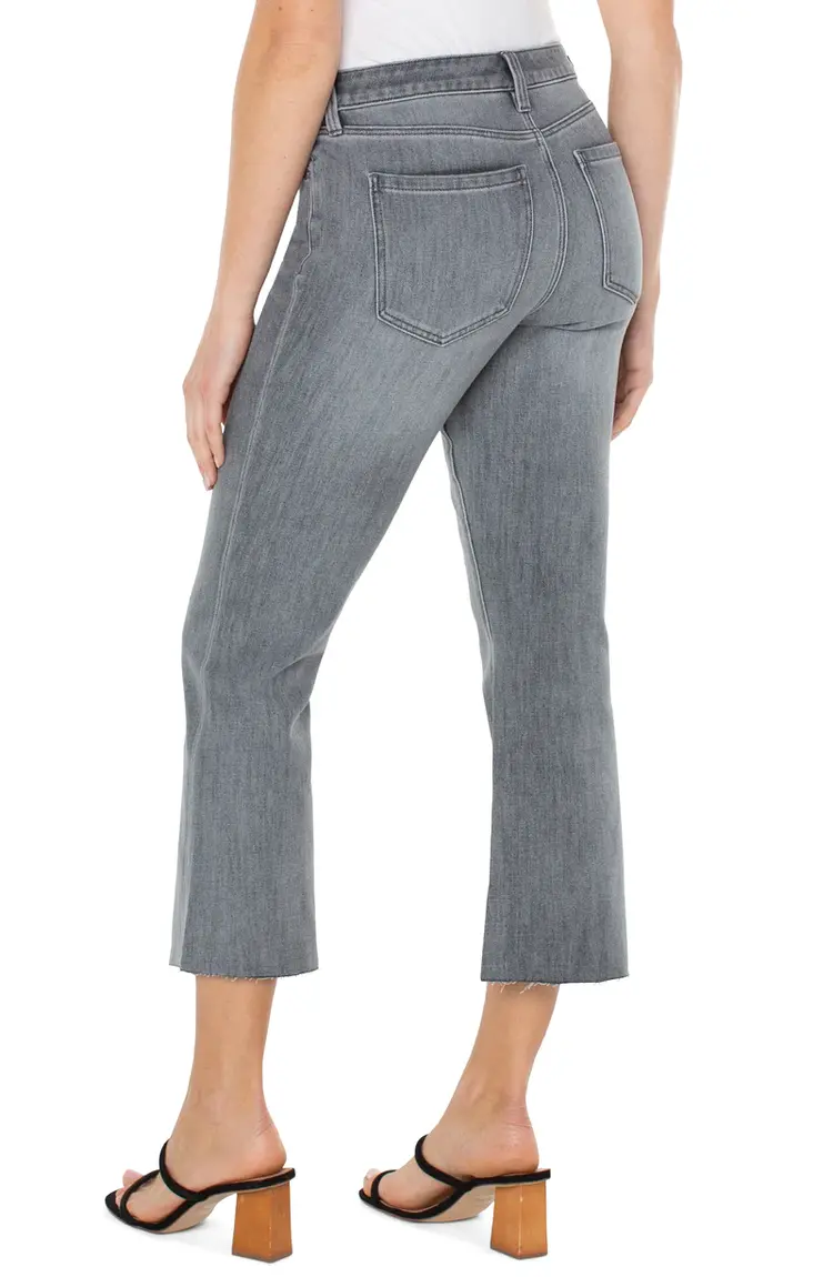 Liverpool Liverpool LM7711EQQ Hannah Crop Flare with Cut Hem