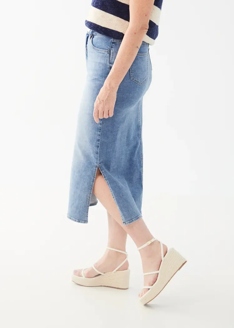 French Dressing Jeans French Dressing Column Skirt W/ Slits 6981843