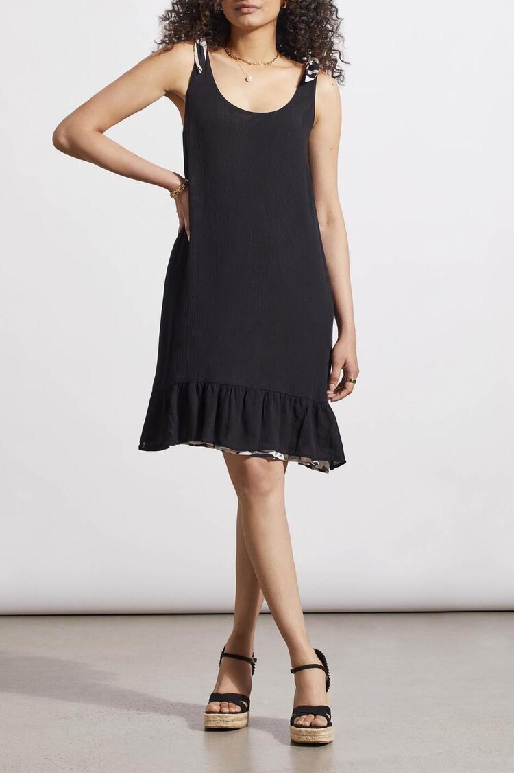 Tribal Tribal 4848O Reversible A Line Sleeveless Dress