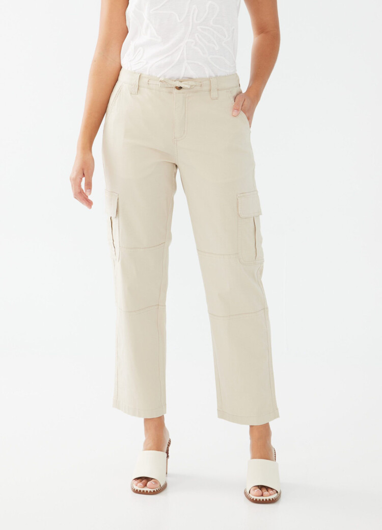 French Dressing Jeans FDJ Pull-On Cargo Wide Leg 2732944