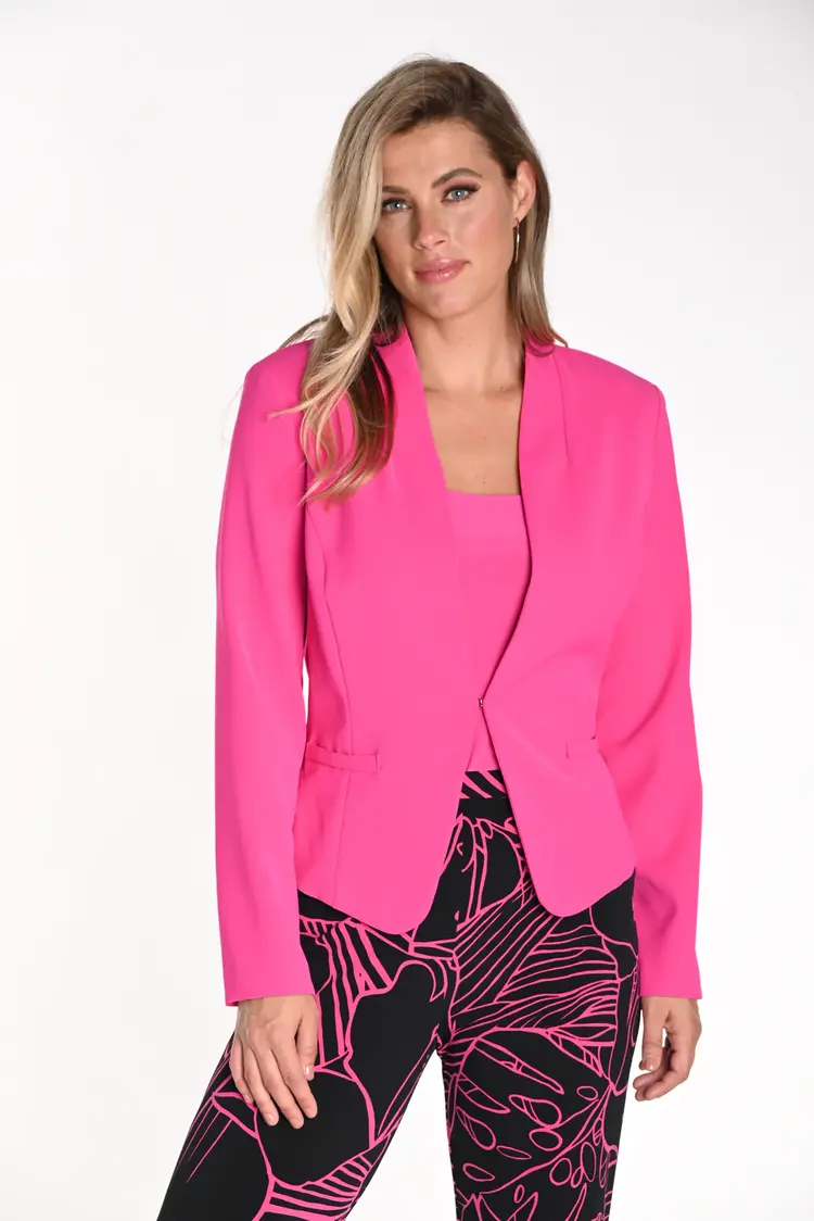 Frank Lyman Frank Lyman Woven Jacket W/ Shoulder Pads 241230