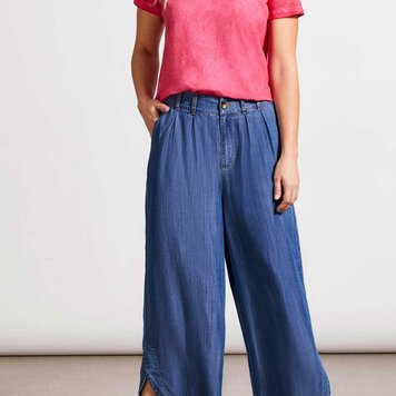 Tribal Tribal Flowy Pleated Plant W/ Tulip Cuff 5534O