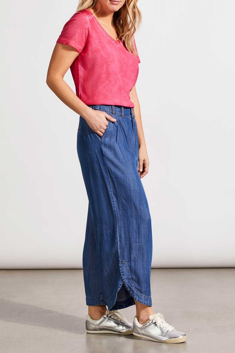 Tribal Tribal Flowy Pleated Plant W/ Tulip Cuff 5534O