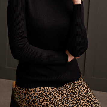 Tribal Tribal 1916O long Sleeve Turtle Neck Sweater