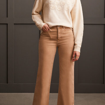 Tribal Tribal Fly Front 5 Pocket Pant 1861O