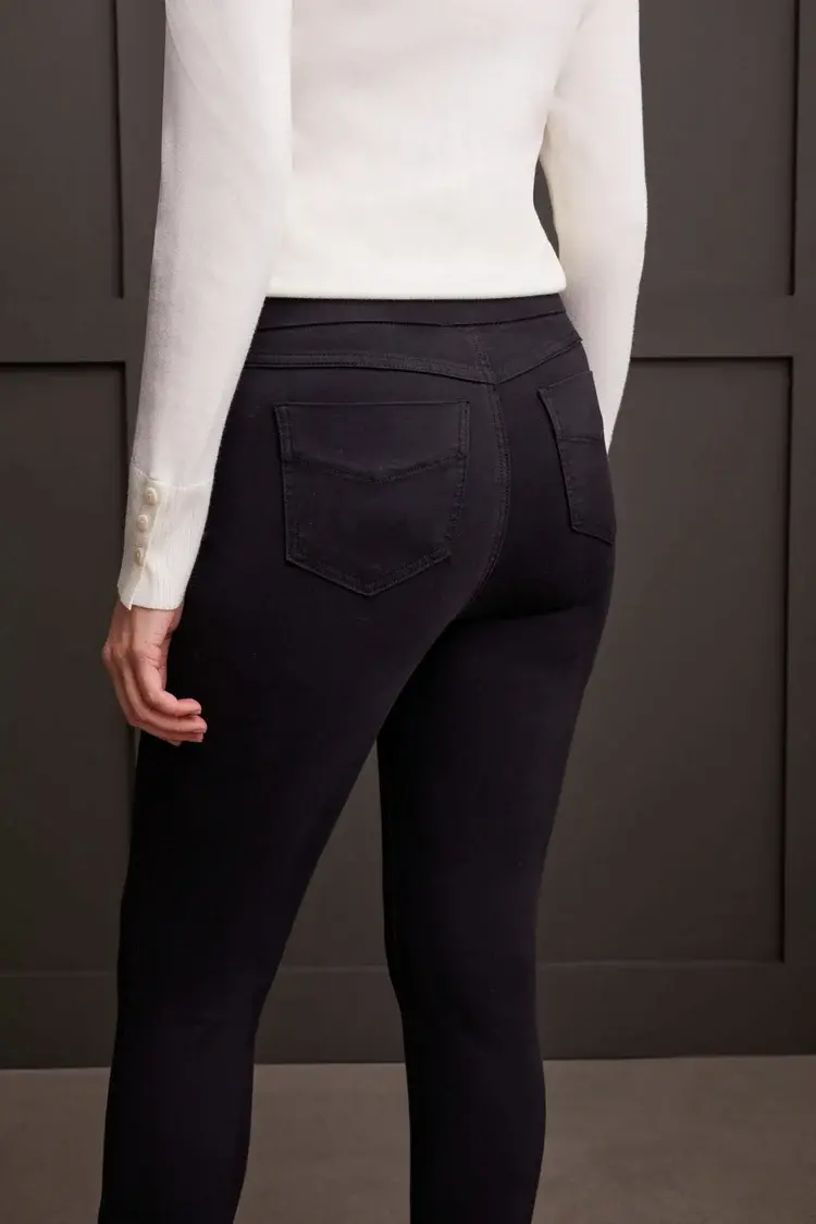 Tribal Tribal 1860O Pull On Ankle Pant w/ Hem Vent Detail