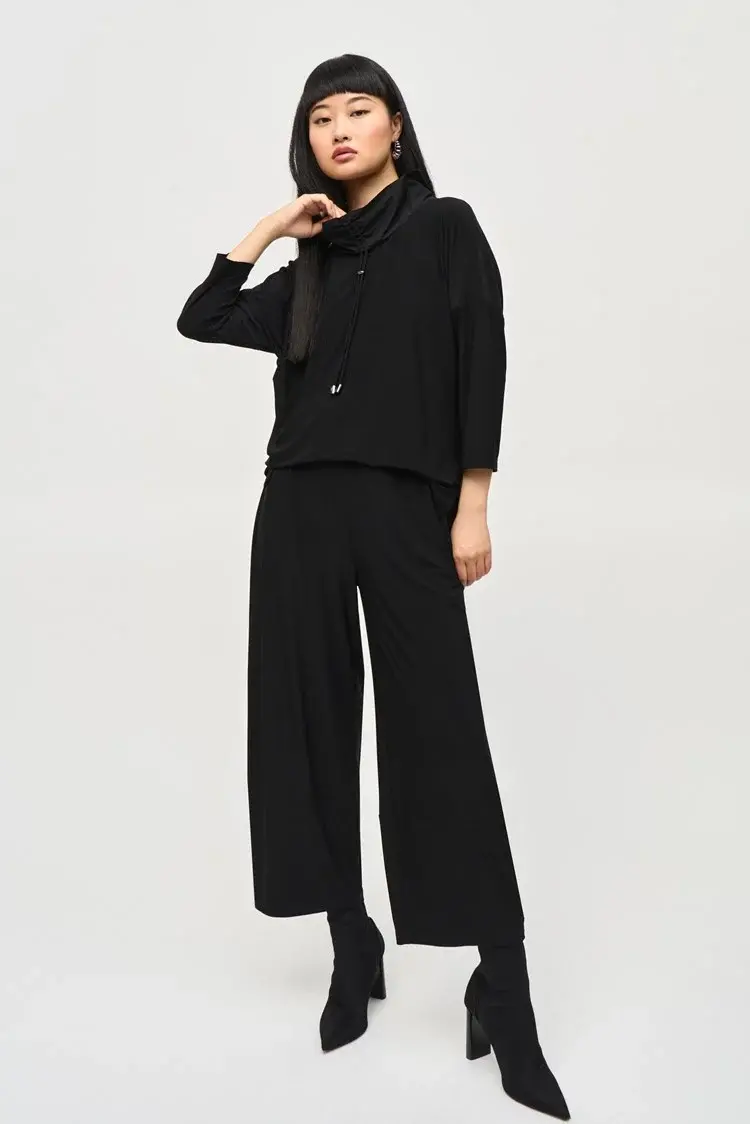 Joseph Ribkoff Joseph Ribkoff Silky Knit Cropped Jumpsuit 243137