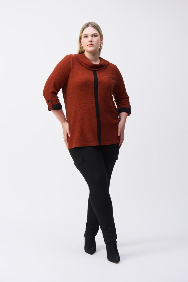 Joseph Ribkoff Joseph Ribkoff Silky Knit Slim Fit Cargo Pants 243045