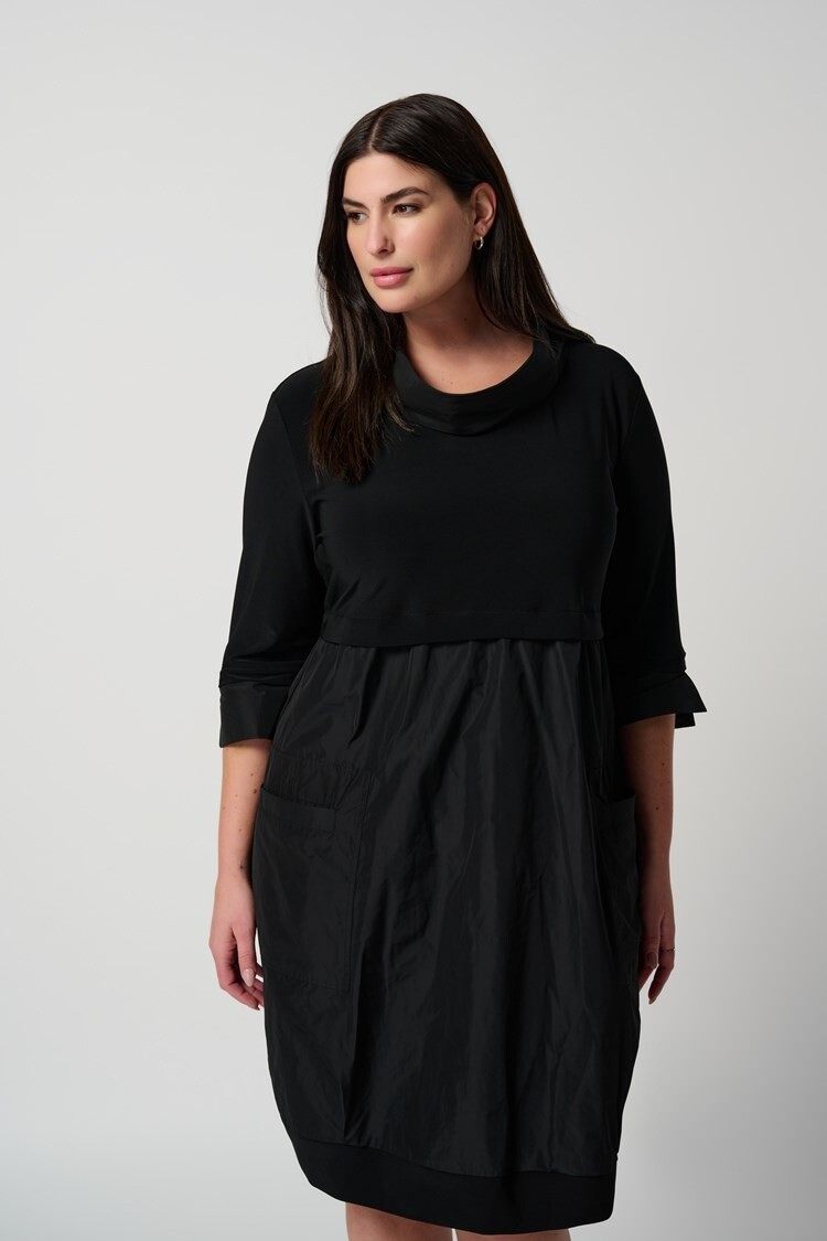 Joseph Ribkoff Joseph Ribkoff 173444 Stand Collar Cocoon Dress