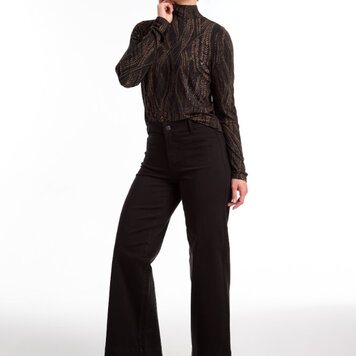 French Dressing Jeans French Dressing Long Sleeve Mock Neck Top 3199756