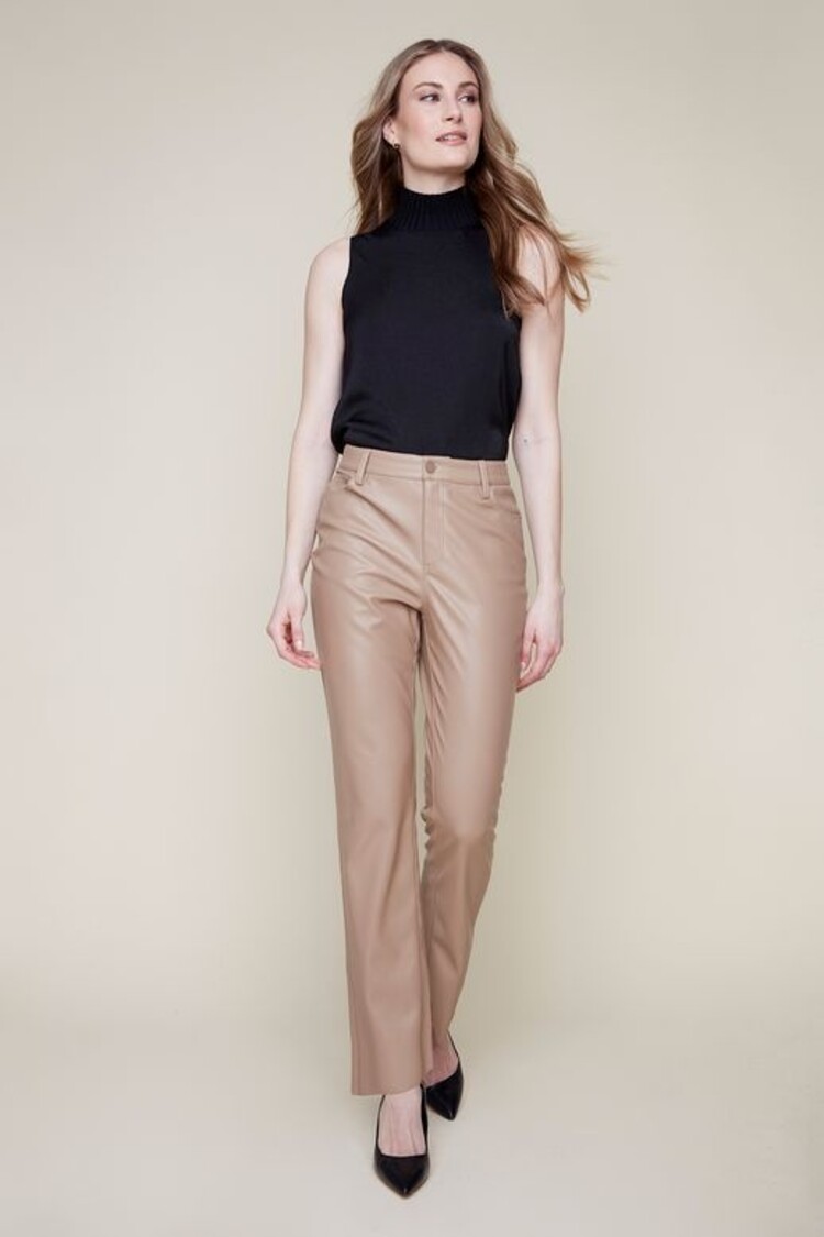 Renuar Renuar R5118 Mock Neck Sleeveless Top