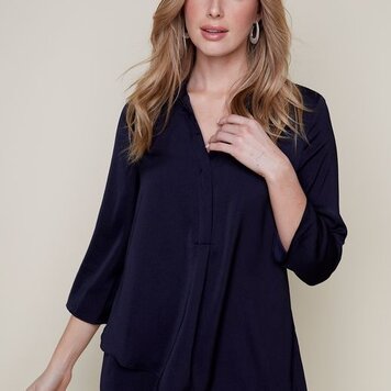 Renuar Renuar 3/4 Sleeve Air Flow Blouse R5517
