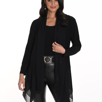 Frank Lyman Frank Lyman Knit Long Sleeve Throw-Over 243022