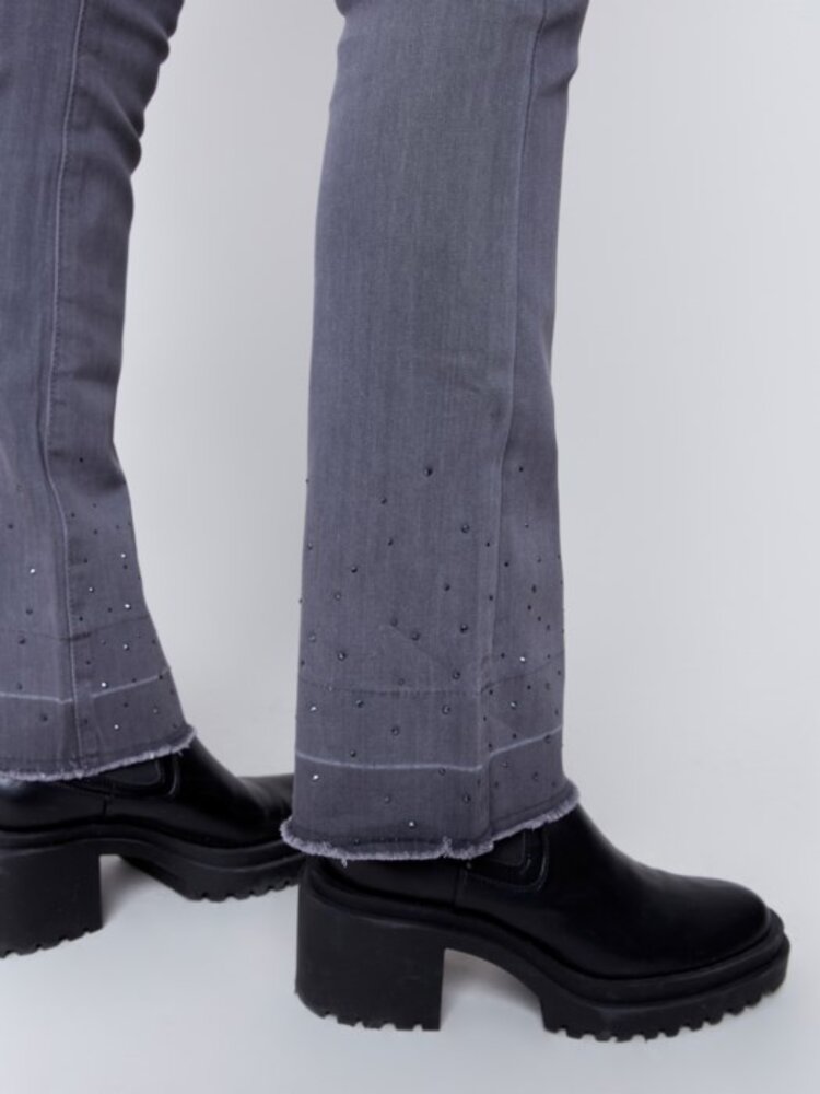 Charlie B Charlie B C5571 Ombre Bootcut Leg Pant