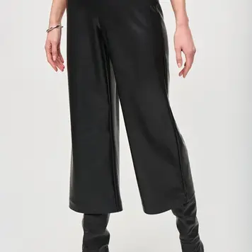 Joseph Ribkoff Joseph Ribkoff 243042 Leatherette Pull-On Culotte
