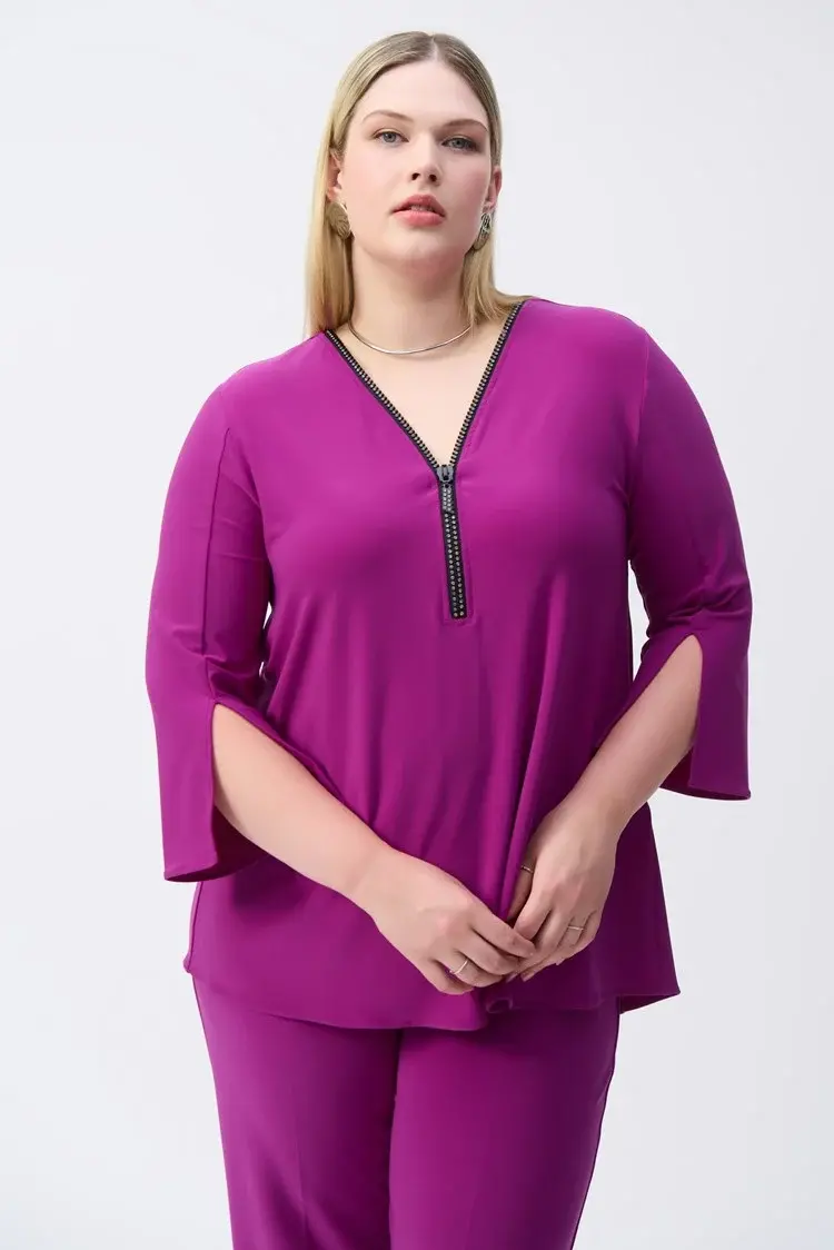 Joseph Ribkoff Joseph Ribkoff 243314 Silky Knit Fit & Flare Tunic