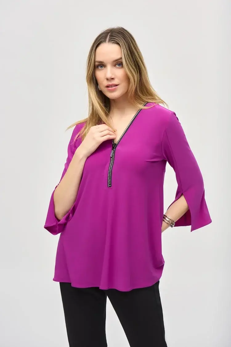 Joseph Ribkoff Joseph Ribkoff 243314 Silky Knit Fit & Flare Tunic