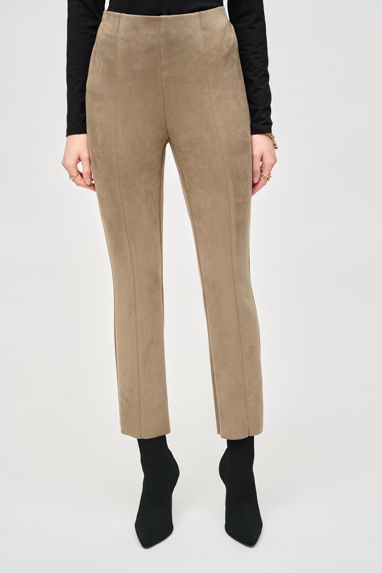 Joseph Ribkoff Joseph Ribkoff 243178 Scuba Suede Flared Pants