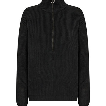 Soya Concept Soya Concept Ilia 2 3/4 Zip Knitted Sweater