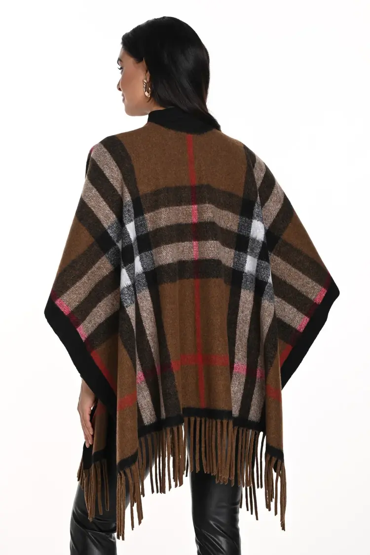Frank Lyman Frank Lyman 243472U Plaid Poncho