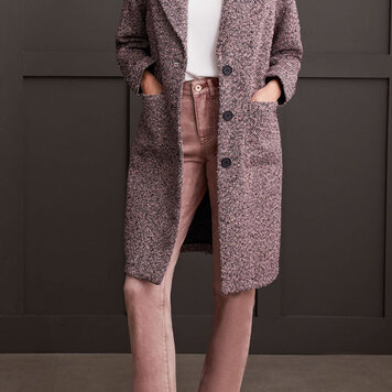 Tribal Tribal 5570O Unlined Duster Button Down Coat