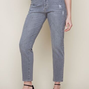 Renuar Renuar R10090D Slim Jean w/ Jewelled Detail