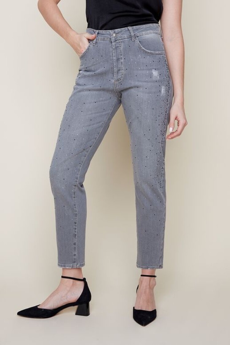 Renuar Renuar R10090D Slim Jean w/ Jewelled Detail
