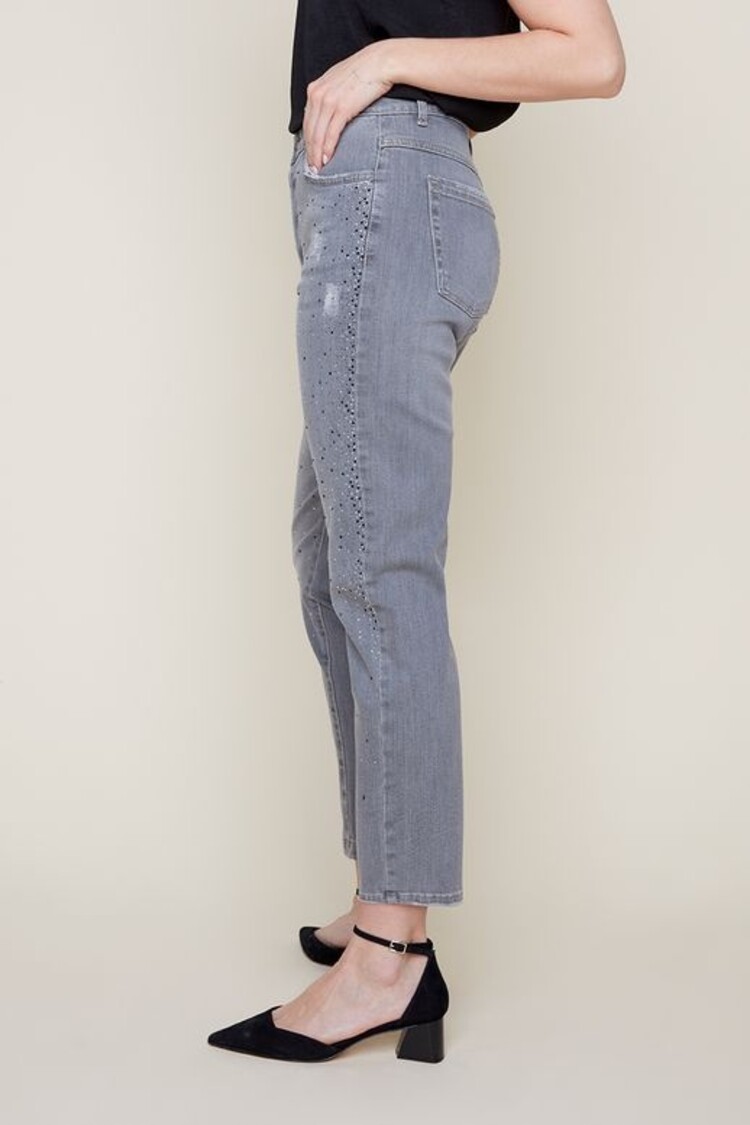 Renuar Renuar R10090D Slim Jean w/ Jewelled Detail