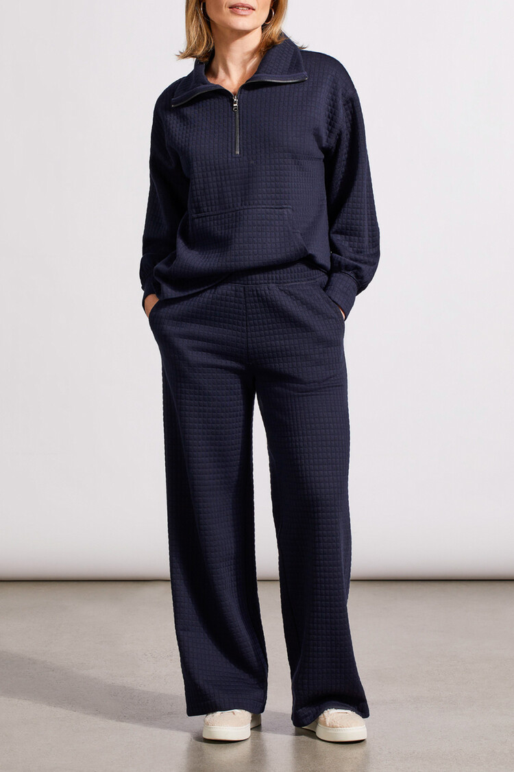 Tribal Tribal 1959O Quilted Pull On Pant with Pockets