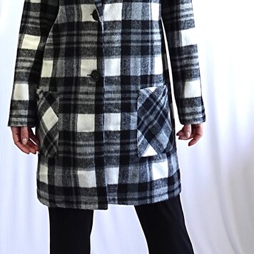 Soft Works Soft Works 101001 Plaid Button Down Long Shacket