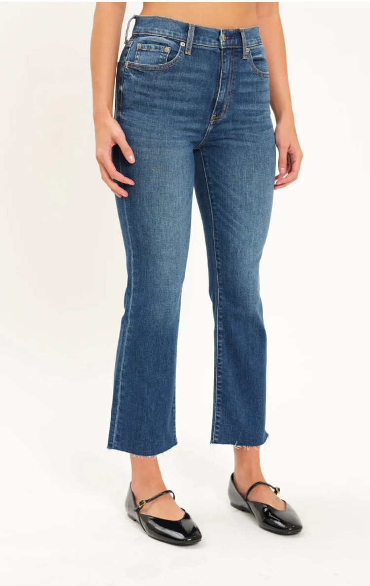 Daze Daze Shy Girl High Rise Crop Flare Jean D00016201SO
