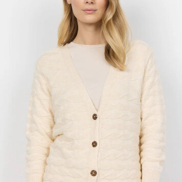 Soya Concept Soya Concept Knitted Button Up Ila 2 Cardigan