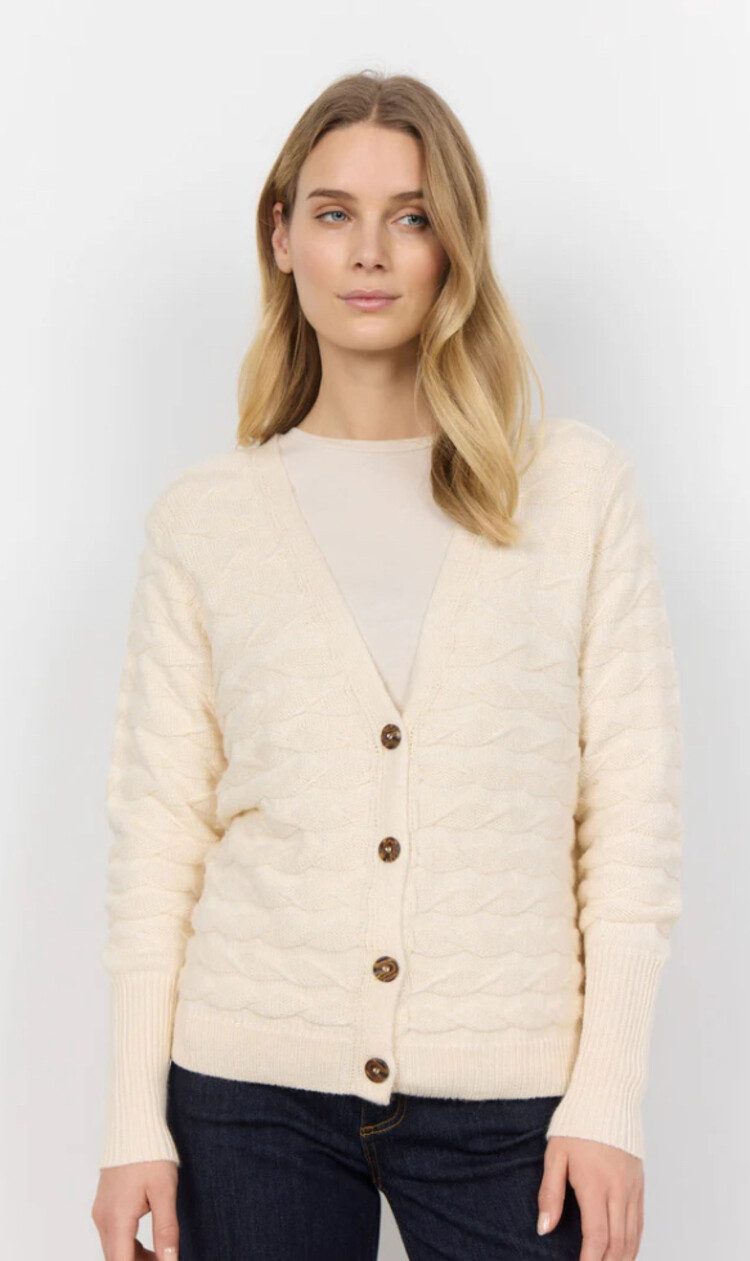 Soya Concept Soya Concept Knitted Button Up Ila 2 Cardigan