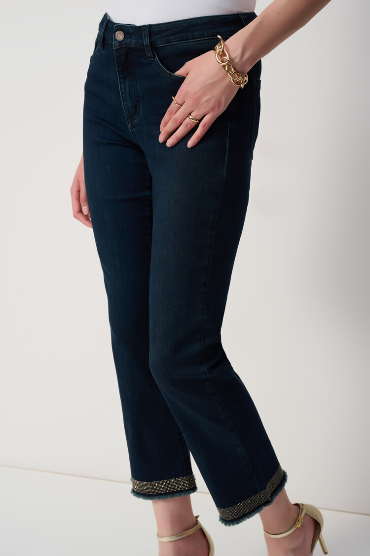 Joseph Ribkoff Joseph Ribkoff 251931 Classic Straight-Leg Repreve Jeans