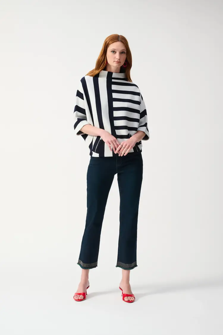 Joseph Ribkoff Joseph Ribkoff 251931 Classic Straight-Leg Repreve Jeans