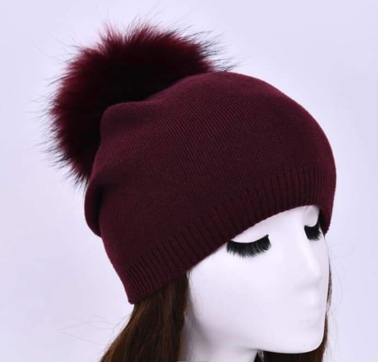 PreneLOVE PreneLOVE Evelyn Beanie W/Pom Pom