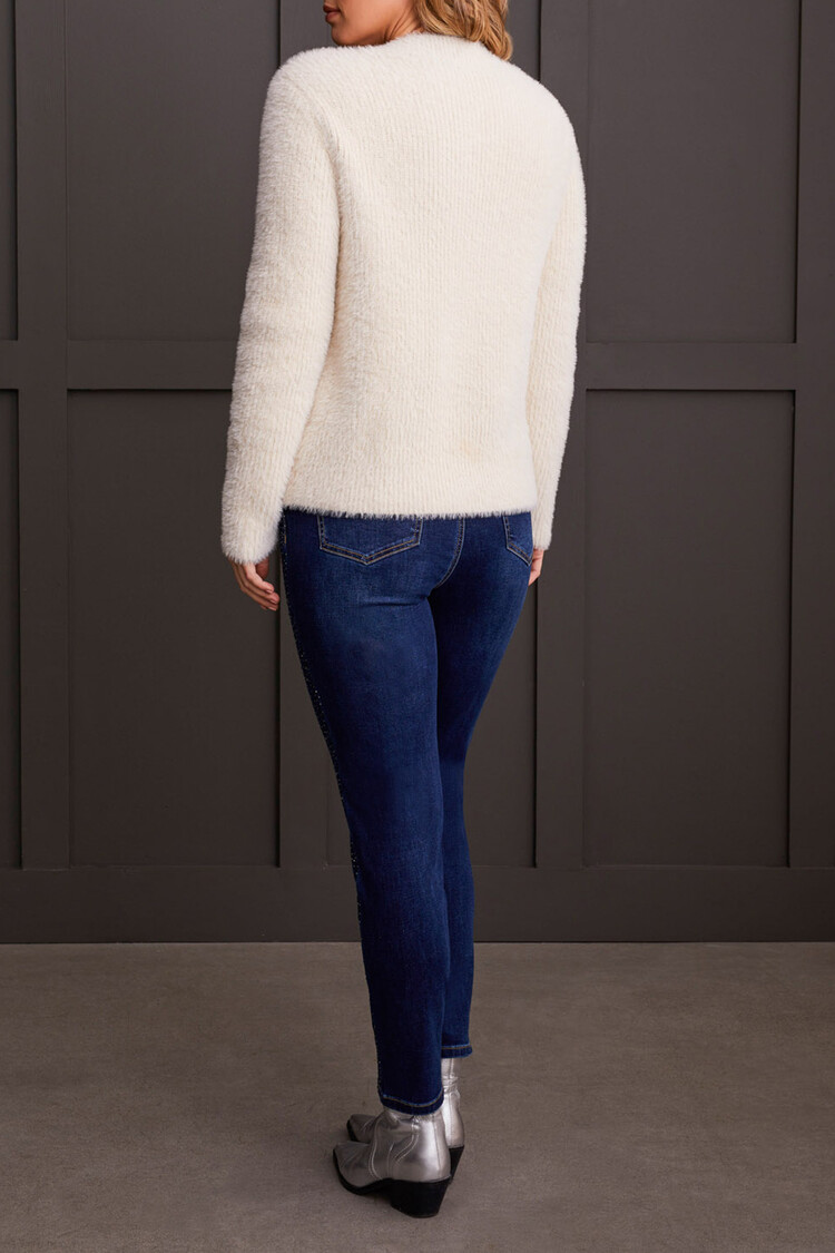 Tribal Tribal Long Sleeve Sweater Cardigan 1987O