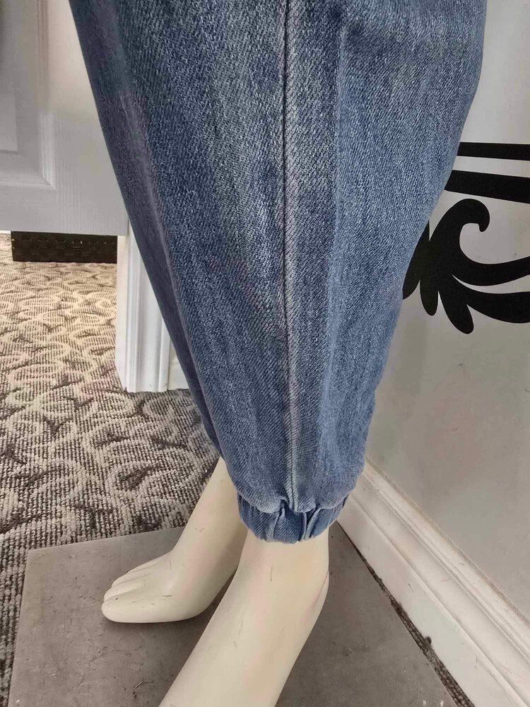 Pink Martini Pink Martini Simone Denim Pants W/ Tie Up Waist PA-2489