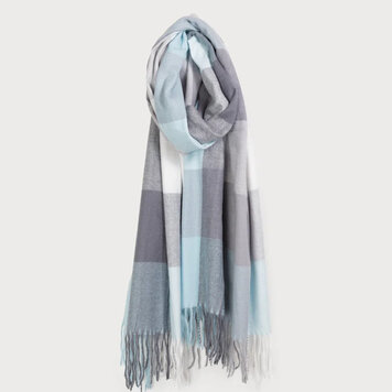 Caracol Caracol 6162 Large, Soft and Warm Plaid Pattern Scarf