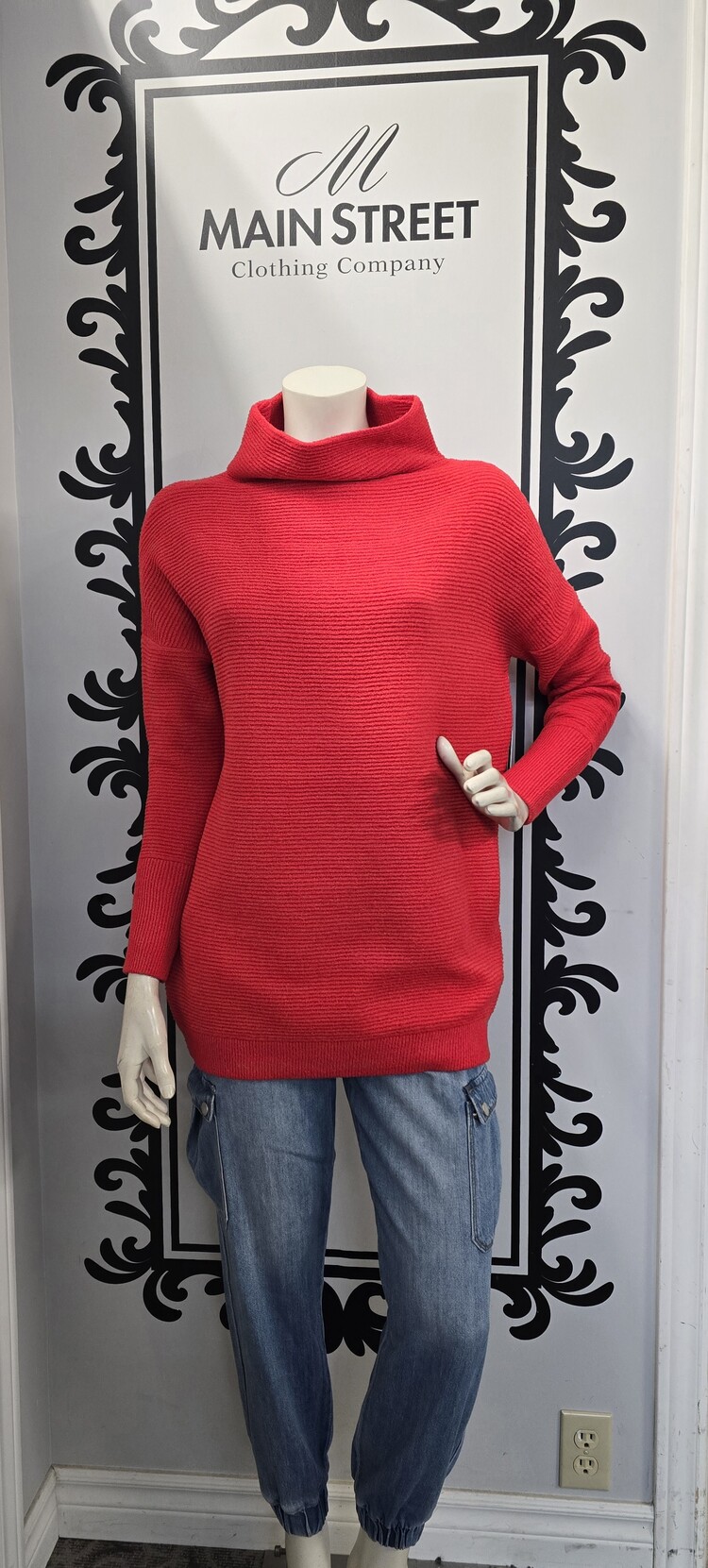 RD Style RD Style Nancy Ottoman Mockneck Sweater