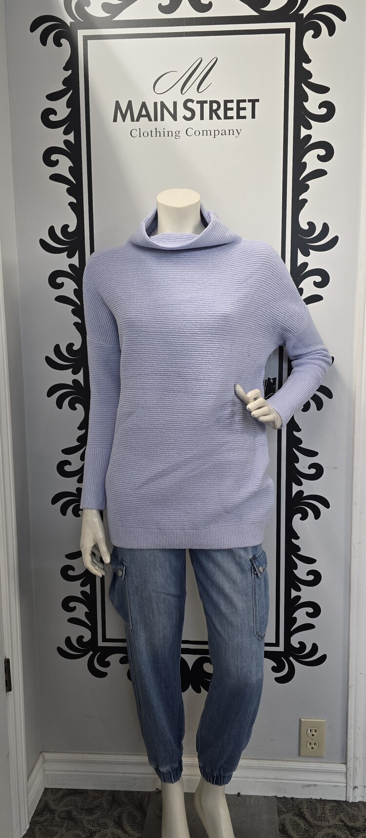 RD Style RD Style Nancy Ottoman Mockneck Sweater
