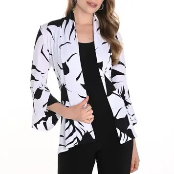 Frank Lyman Frank Lyman 256135 Open Front Knit Throw Over