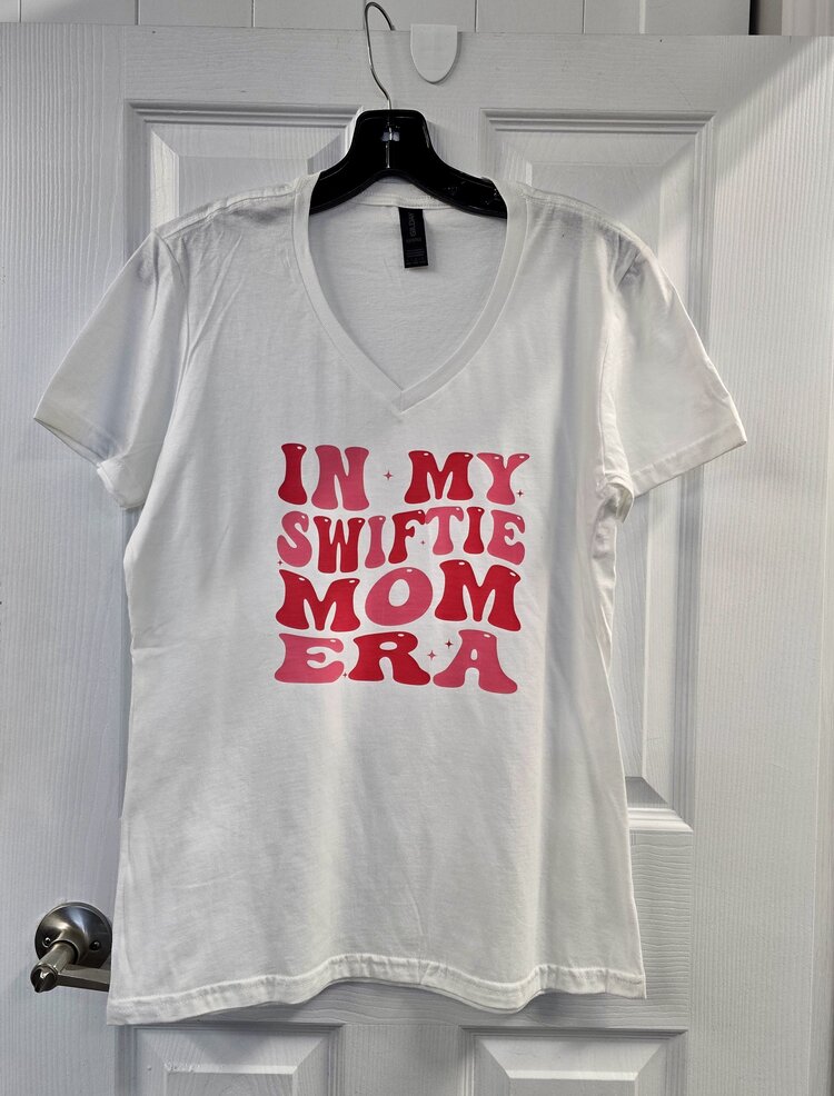 Taylor Swift “MOM” V Neck Tee